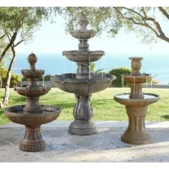 Ravenna 43" High Italian Garden Fountain By John Timberland