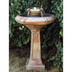 Henri Studio Paradiso 37"H Relic Nebbia LED Outdoor Fountain