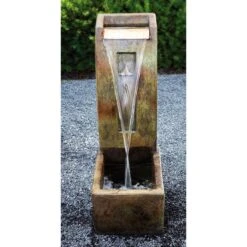 Henri Studio Pendant 40"H Relic Nebbia LED Outdoor Fountain