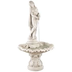 Henri Studio Rosalie Pompeii 67"H Cast Stone Garden Fountain
