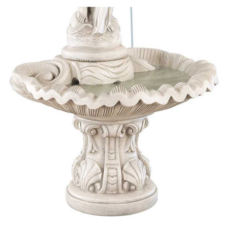 Henri Studio Rosalie Pompeii 67"H Cast Stone Garden Fountain - Image 3