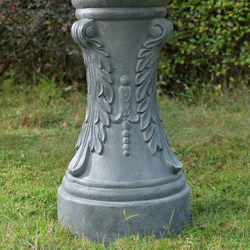 Ibiza 62" High Zinc 3-Tier LED Outdoor Floor Water Fountain - Image 2
