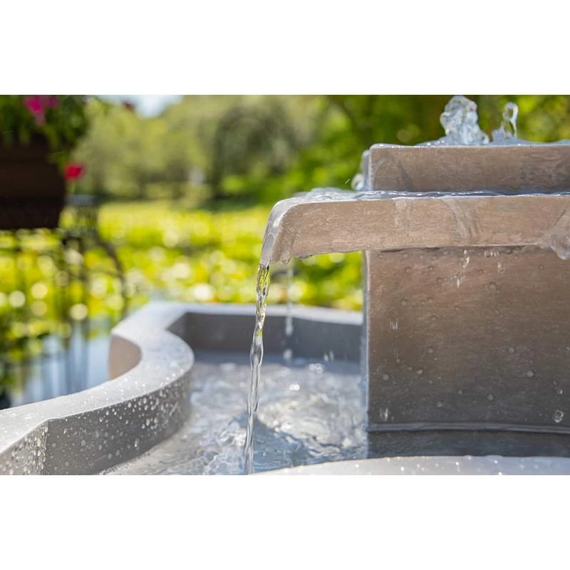 Kenroy Home Quad 31 1/2"H Concrete Outdoor Floor Fountain - Image 5