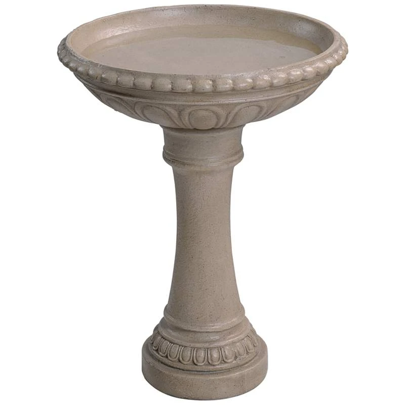 Kenroy Home Tucson 21" High Sandstone Outdoor Bird Bath - Image 2