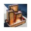Metropolis 36" High Copper Outdoor Cascade Water Fountain