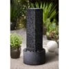 Ridgeland Black Slate Outdoor Fountain
