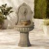 Savanna Lion 58" High Indoor - Outdoor Floor Fountain